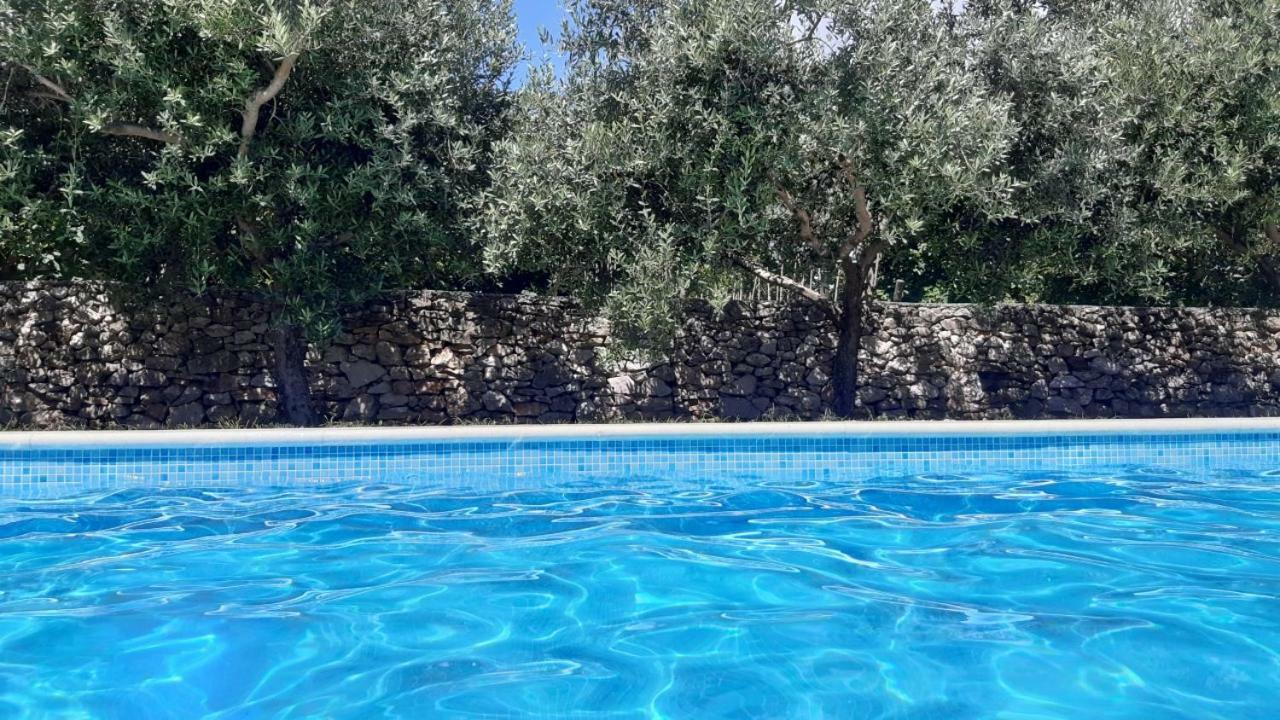 Mala Kuca Sa Velikim Grijanim Bazenom Antonio Villa Šišan Exterior foto